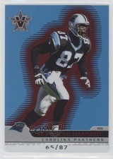 2001 Pacific Vanguard Red 65/87 Muhsin Muhammad #13 wo2