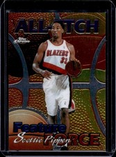 1999-00 Topps Chrome Scottie Pippen All Etch #AE2 Trail Blazers