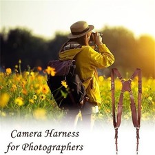 Universal Adjustable Camera Safety Strap for Back Support and Drop Prevention