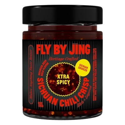 Extra Spicy Sichuan Chili Crisp Hot Sauce Vegan All Natural 6oz Jar