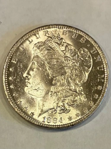 1884 O Uncirculated Morgan Silver Dollar