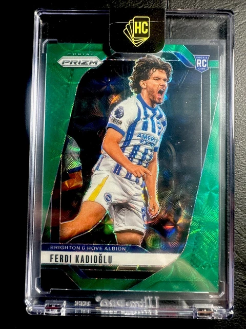 2024-25 Panini Prizm FERDI KADIOGLU #2/5 Rookie RC Green SP Brighton #183