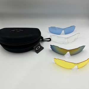 Lot Of  4 OAKLEY Genuine Replacement Lenses Sunglasses WITH Case Lot #N