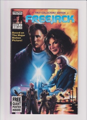 Freejack Vol 1 #1 1992 NOW Comics Dixon, McElroy Stiner Emilio Estevez