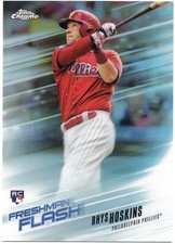 2018 Topps Chrome - Freshman Flash Rhys Hoskins #FF-2 (RC) Phillies