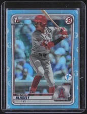 2020 Bowman Draft 1st Edition #BD-128 Werner Blakely Sky Blue