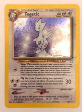 Pokémon Togetic 16/111 Neo Genesis Holo Rare Unlimited English 2000 DM