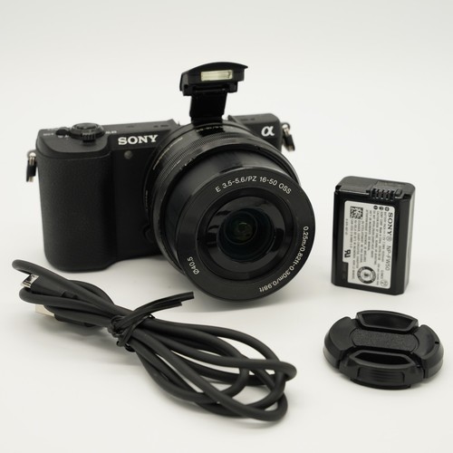 Sony a5100 ILCE-5100 24.3MP Mirrorless Camera with 16-50mm PZ OSS Lens | SC:2600