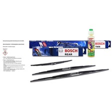 BOSCH AEROTWIN SCHEIBENWISCHER 539 +HECKWISCHER H425 + REINIGER FÜR BMW 5-ER E39