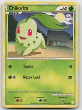 Chikorita 59/123 HeartGold & SoulSilver Pokemon MP on eBay