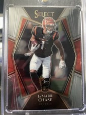 2021 Panini Select Premier Level Rookie Ja'Marr Chase Bengals #147 RC 