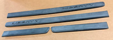 2005 Jeep Liberty Door Molding Plastic Set 2005-2007 Gray Textured