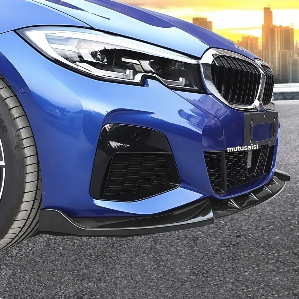 Para BMW 3 G20 Touring G21 M Sport M340i 18-22 de separador de labios delanteros - Imagen 3 de 4