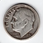 New Listing1951 Roosevelt Dime