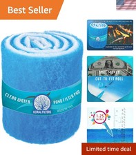 Enhanced Mechanical Filtration Filter Media Roll - Perfect for Aquariums  Ponds