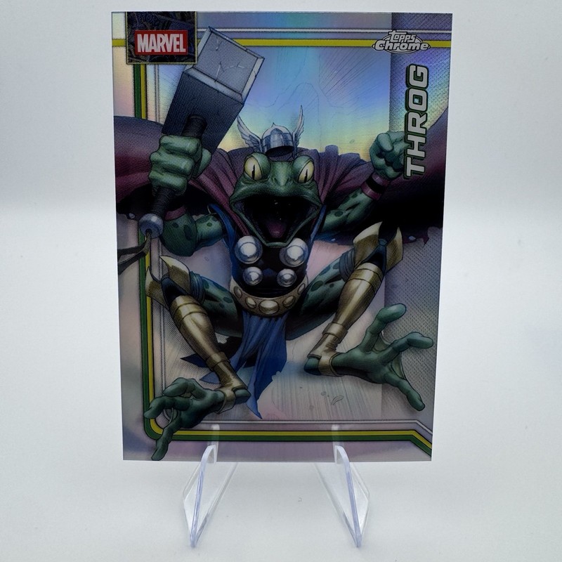 2026 Topps Chrome Marvel Comics Throg #178 Refractor