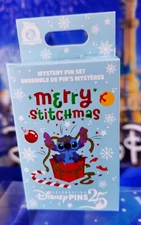 Disney Parks Pin - Merry Stitchmas 2025 Mystery Box Stitch Christmas