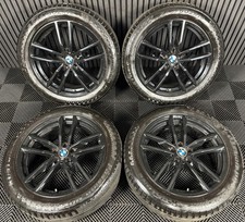 19'' GENUINE BMW X3 X4 G01 G02 698 BLACK M SPORT WHEELS TYRES ALLOYS 8010267