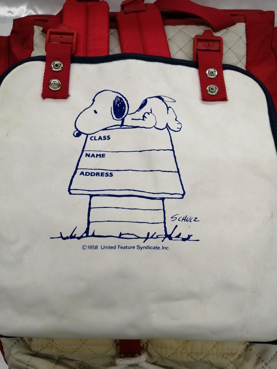 Snoopy Model Dead Stock Backpack Unknown JoQ31 - image 7