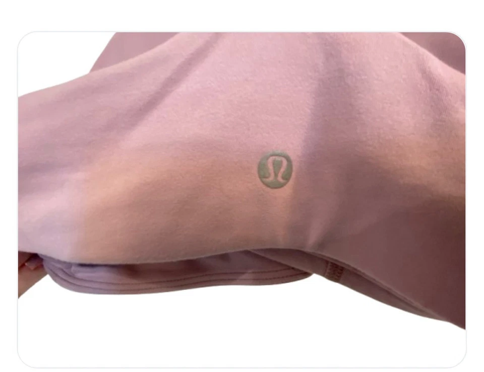 NWOT LULULEMON Lavender Multi Spaghetti Crossback Sports Yoga Bra - Size 10   - Image 3 of 4