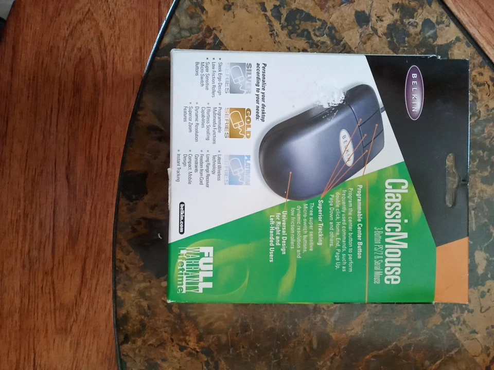 Belkin Classic Mouse Universal Design For Right @ Left Handed Users - Image 4 of 4