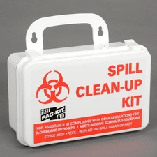 Pac-Kit 6021 Vehicle/Facility BBP Kits Spill Clean-up Kit