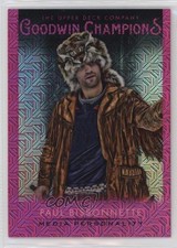 2021 Upper Deck Goodwin Champions Platinum Pink Traxx /299 Paul Bissonnette 06xl