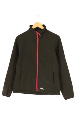 TRESPASS Damen Leichte Jacke Gr. 36/S Schwarz Sportlich Outdoor