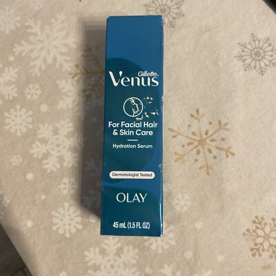 Gillette Venus For Facial Hair & Skin Care Hydration Serum Olay 45 ml 1.5 fl oz