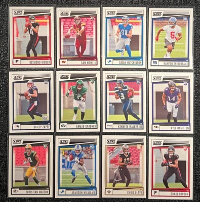 2022 Panini Score Football ROOKIES Complete Your Set You Pick NFL Card #301-400