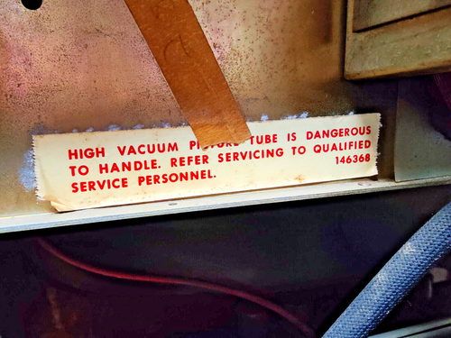 VINTAGE Stromberg Carlson Television 1953 - Picture 16 of 21