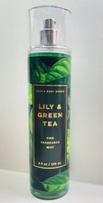 1-Bath and Body Works LILY  GREEN TEA Fragrance Mist  8 FL FREE SHIP NEW