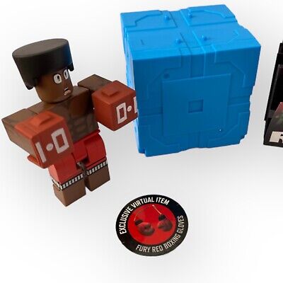 Roblox Series 9 BOXING MANIA RED BOXER Kids Toy NEW+Fury Gloves