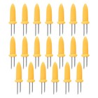 <!--F#f_0-->20Corn On The Cob Holders Stainless Steel Skewers Sweetcorn BBQ Prongs Forks<!--F/-->