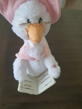 Cuddle Barn Mother Goose Nursery Rhyme Talking Animated Stuffed Doll 16"