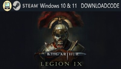NEU PC Computer Spiel King Arthur Legion 9 IX für Windows 10 11 STEAM Download