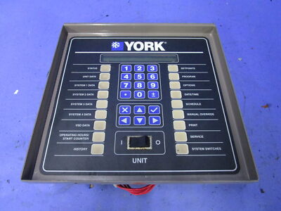YORK REV B CHILLER PANEL KEYPAD SWITCH DISPLAY MODULE YK-024-34930-000 1 Y WARRA