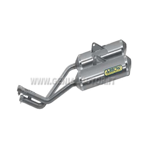 Exhaust Arrow Thunder Aluminium Honda Fmx 650 2005 > 2008