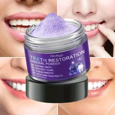 Dental Restoration Mineral Powder, Mineral Tooth Powder, Teeth Whitening US~