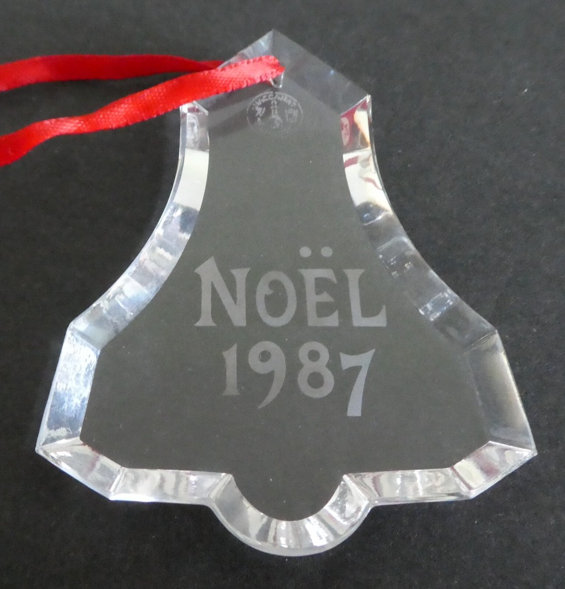 Baccarat ノエルオーナメント 1987 Baccarat ノエルオーナメント 1987 BACCARAT Crystal Christmas