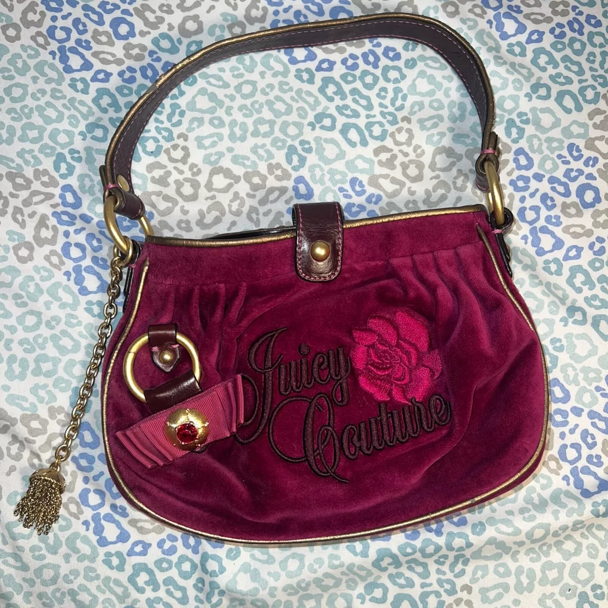 Buy JUICY COUTURE Women Pink, Black Hand-held Bag Multicolor Online @ Best  Price in India | Flipkart.com