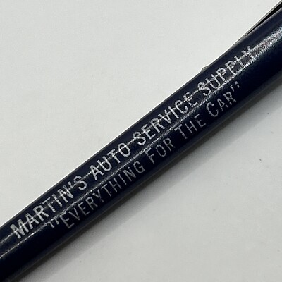 VTG Ballpoint Pen MARTIN'S AUTO SERVICE SUPPLY Rapid City, South Dakota