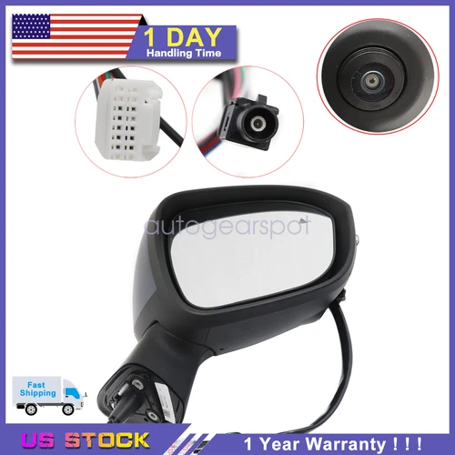 FOR Mitsubishi Outlander 2023-2024 9Pin Passenger Side Mirror Blind Spot Camera