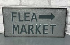   Flea Market  Sign