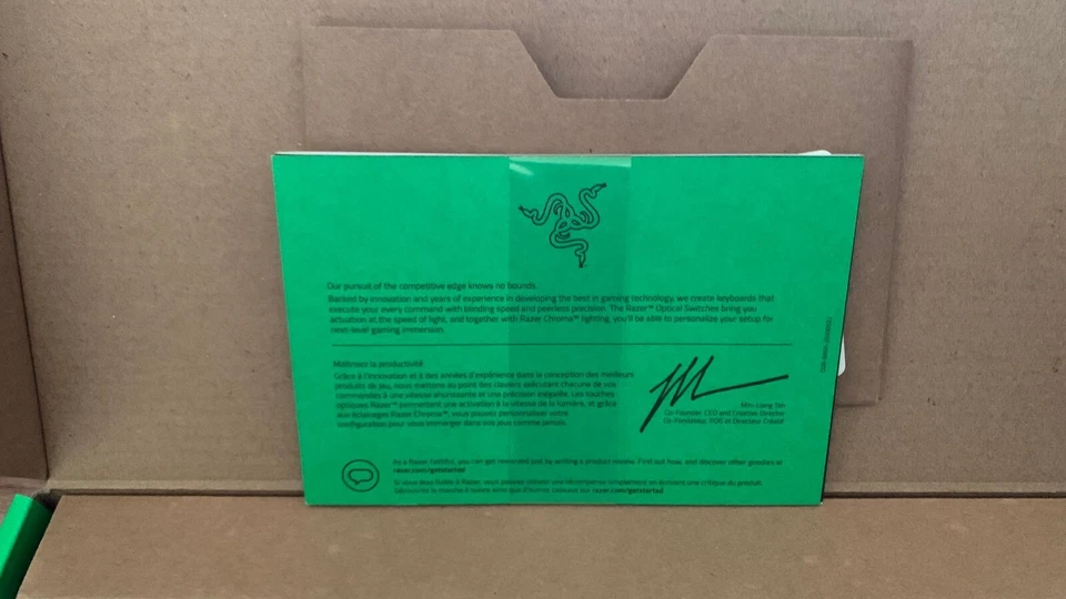 Razer Optical Gaming Keyboard 60% Huntsman Mini (RGB LED light, USB Wired, Black - Image 4 of 4