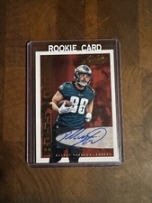 2018 Panini Absolute - Boss Hoggs Autographs #BH-DG Dallas Goedert (AU, RC) Auto
