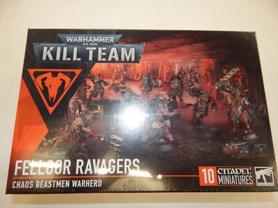 Warhammer 40.000 Kill Team Fellgor Ravagers Chaos Beastmen Warherd 103-34 Neu in OVP