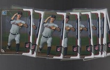 (39) COUNT LOT GRANT HOCKIN 2015 BOWMAN CHROME DRAFT CARD #115
