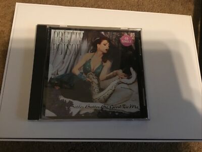 Pretty Poison Better Better Be Good To Me US Promo CD single 1992 Free Shipping
