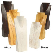 Schmuckhalter Schmuckständer Schmuck Ketten Halskette Büste Holz Kettenhalter